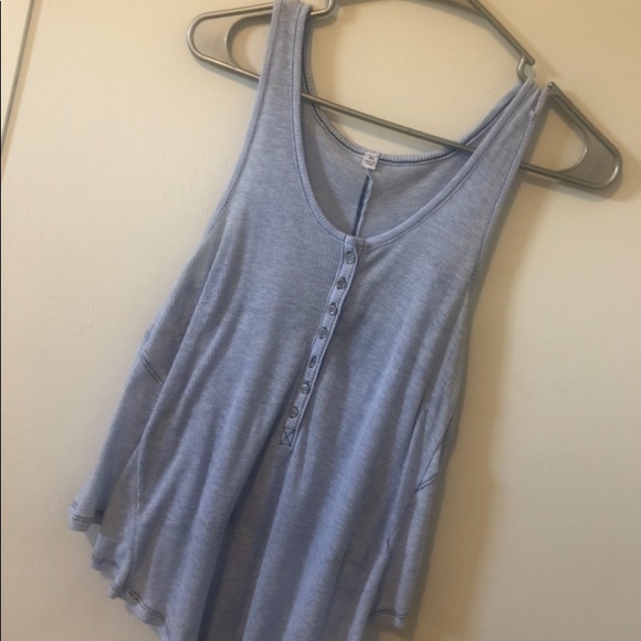 Tops - Baby Blue Tank Top
